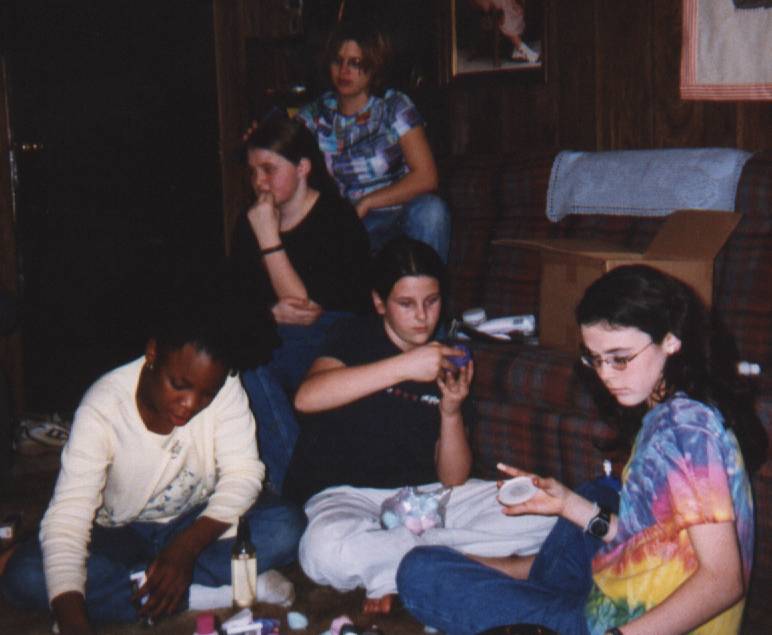 Sleepover when I turned 13.